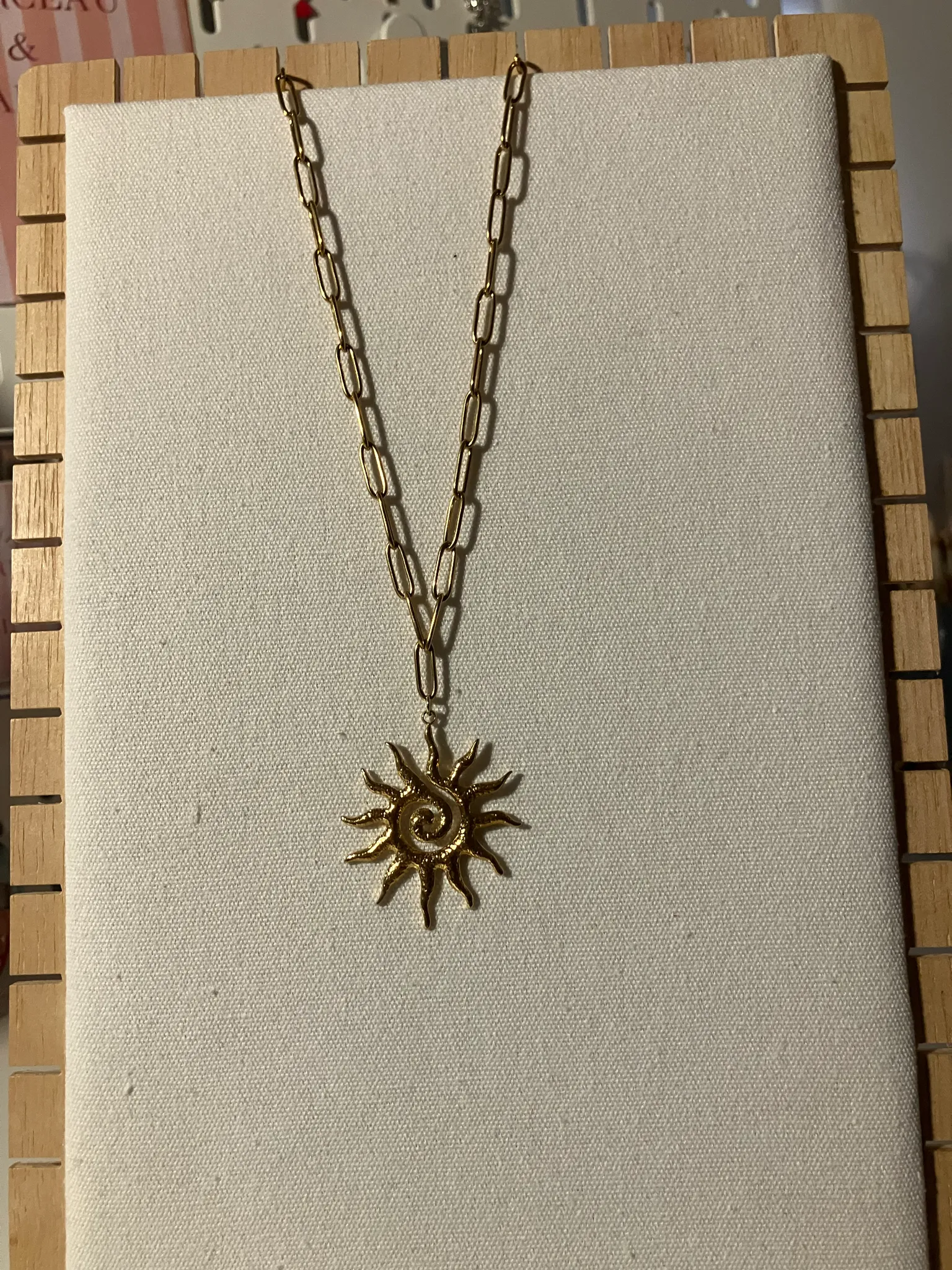 Sautoir Soleil